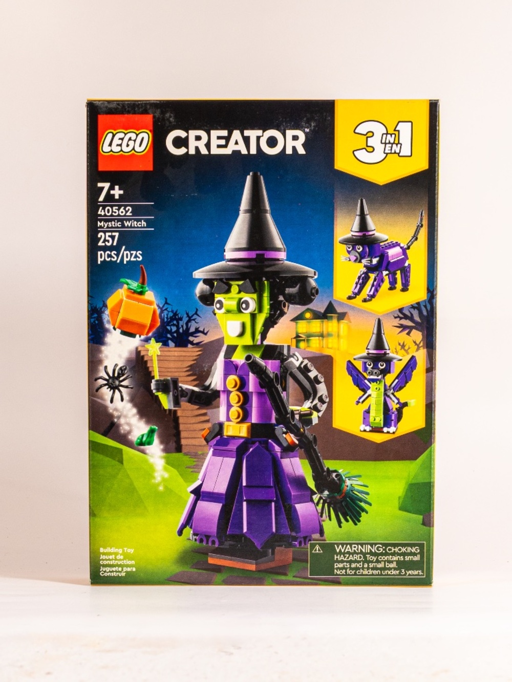 40562 LEGO Creator Witch 3 in 1   $20 RETIRED. Complete in sealed box.